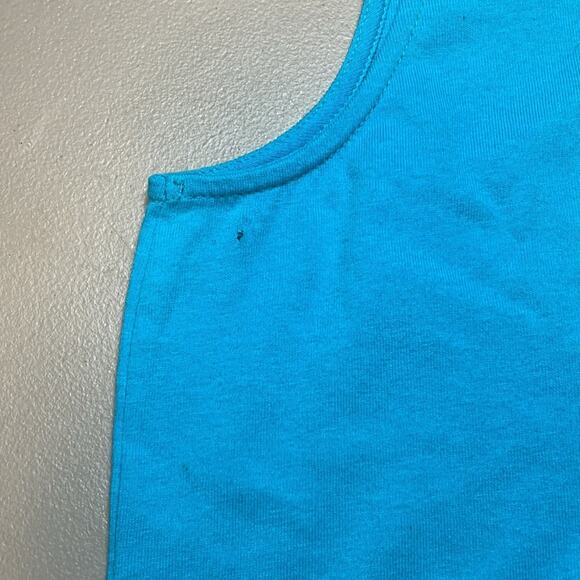 Vintage 1999 Looney Tunes Tweety Bird Blue Sleeveless Women's Size Large Cotton! - Picture 7 of 7
